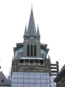 clocher vu depuis l'ouest