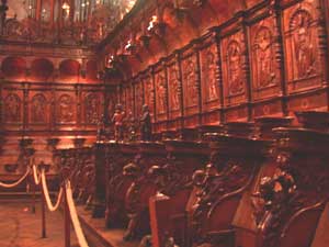 stalles du choeur