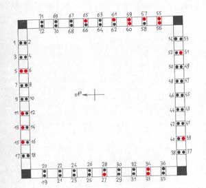 plan du cloître