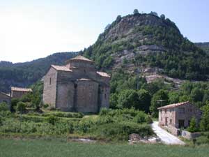 église et montagne