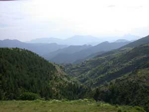 paysage autour de Frontanya