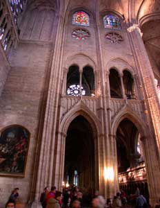 élévation du transept