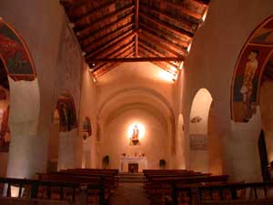 intérieur de l'église
